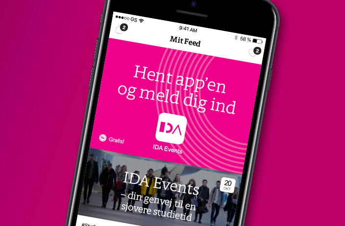 Events hos IDA Hent IDA event app